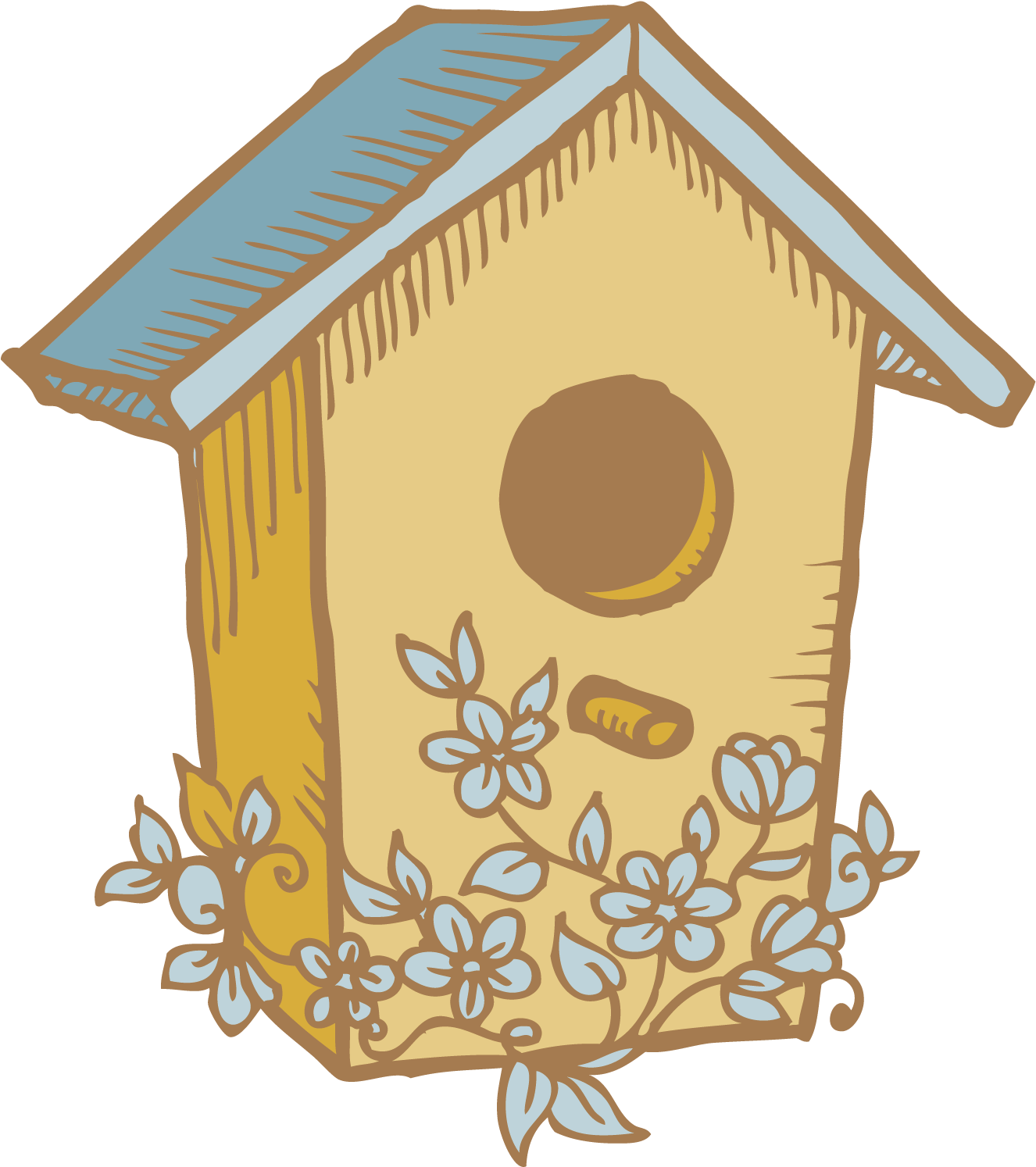 Cartoon Bird's Nest - Cartoon Bird's Nest (2083x2083)