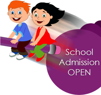 Registration 2018-19 - School Admission Open Png - (400x400) Png Clipart  Download