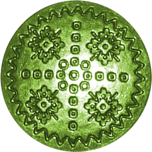 Rosette Verte - Circle (600x615)