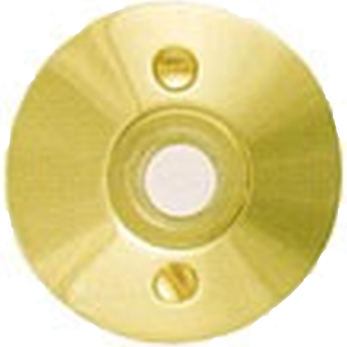 Modern Rosette Doorbell Button - Emtek 2457-us26 Brass Doorbell With Modern Rosette (500x500)