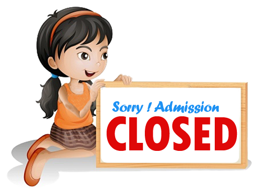 Sorry Admission Closed - Niños Animados Sosteniendo Un Cartel (520x394)