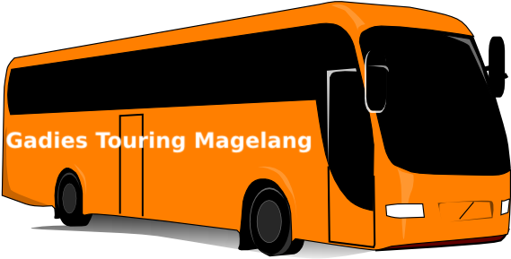 Orange Tour Bus Clip Art - Tour Bus Clip Art (600x308)