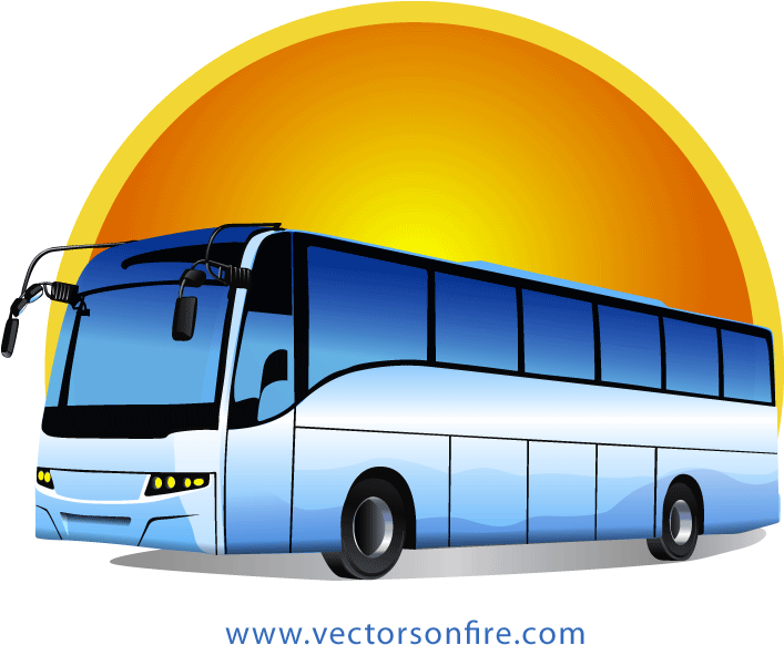 Bus Clip Art, Vector Bus - Bus Ticket Logo Png (707x582)