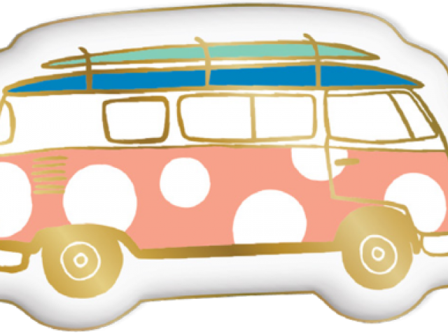Bus Clipart Beach - Minivan (640x480)