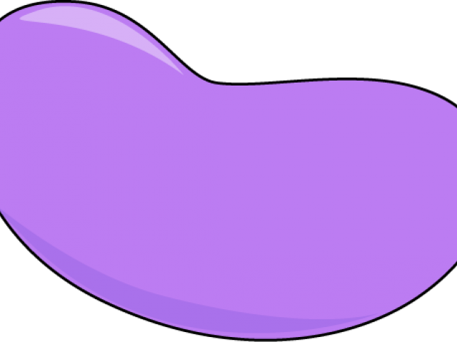 Shapes Clipart Jelly Bean - Jelly Bean Clip Art (640x480)