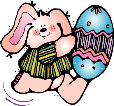 Jelly Bean Graphing - Easter Bunny Coloring Pages (400x369)