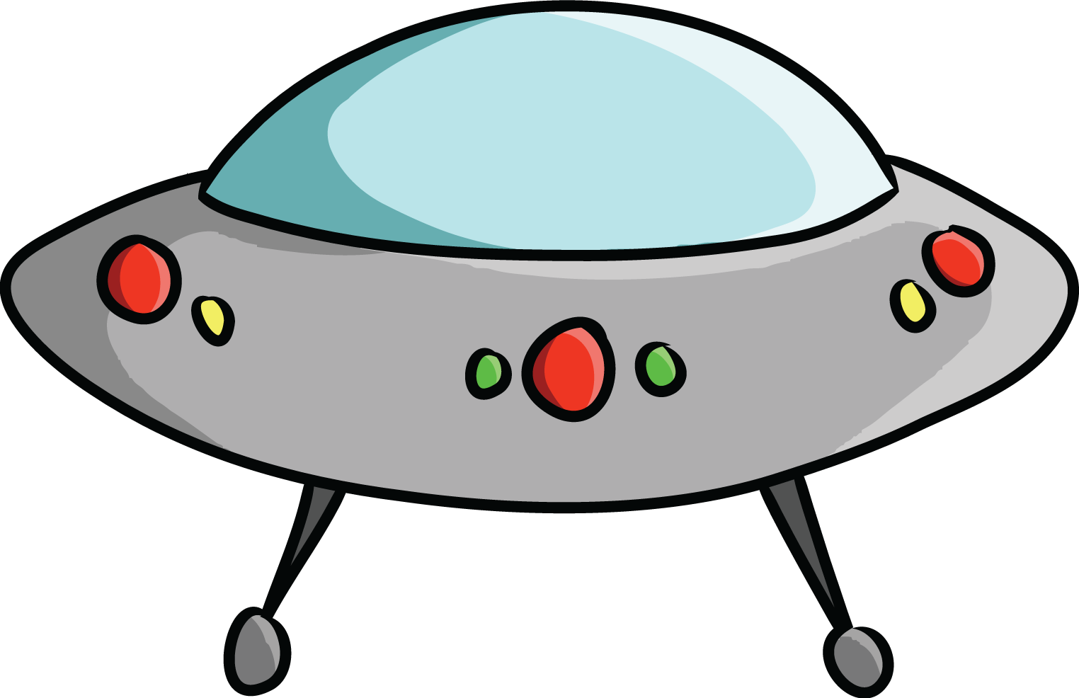 Free To Use Public Domain Flying Saucer Clip Art - Clip Art Of Space Ship (1524x986)