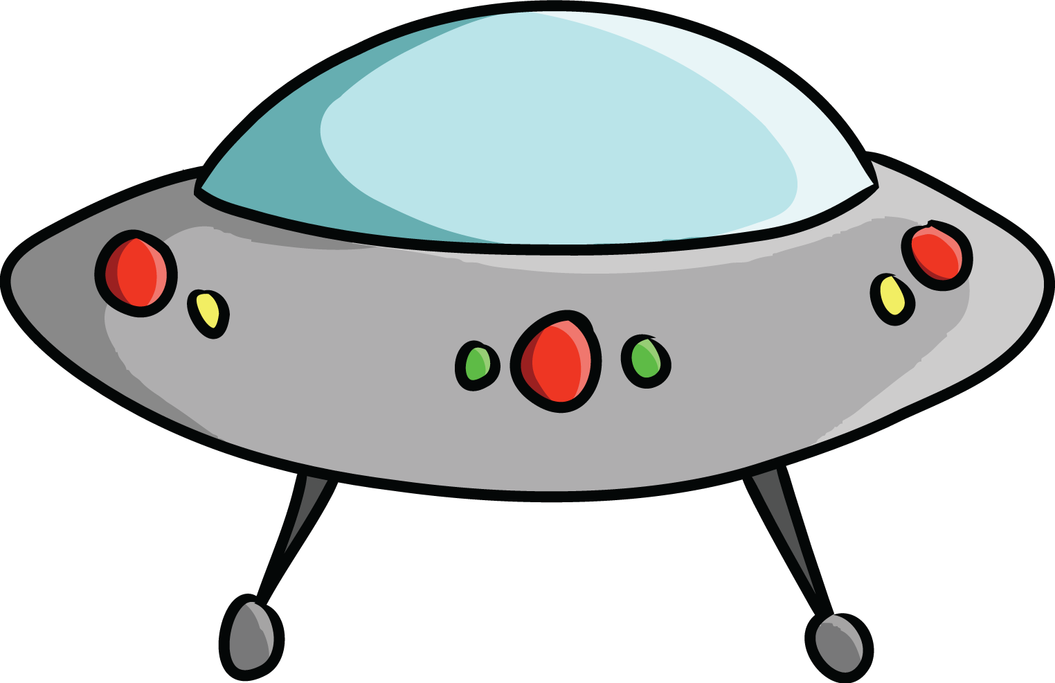 Free To Use Public Domain Flying Saucer Clip Art - Clip Art Of Space Ship -  (1524x986) Png Clipart Download, image size:1524x986