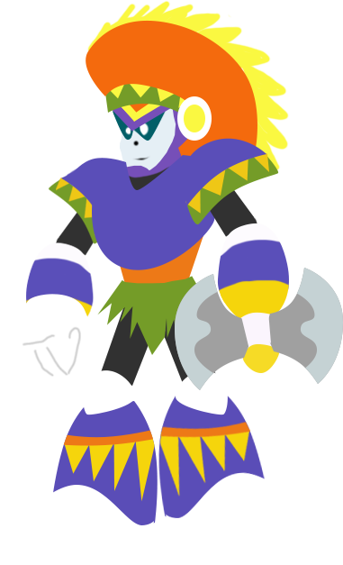 Me As Tomahawk Man By Kamclue750 - Comics (381x627)