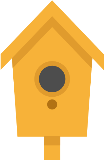 Bird House Free Icon - Cartoon (512x512)