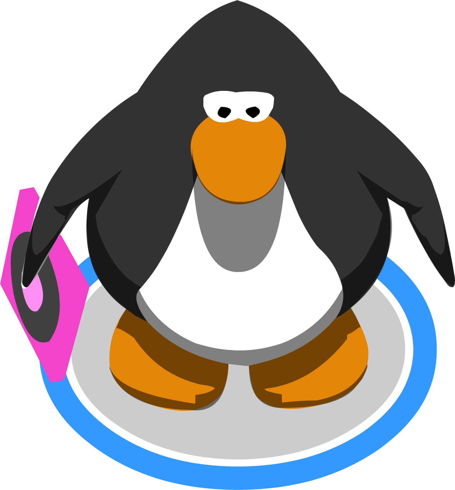 House Blend Record In-game - Club Penguin Png (1556x1677)