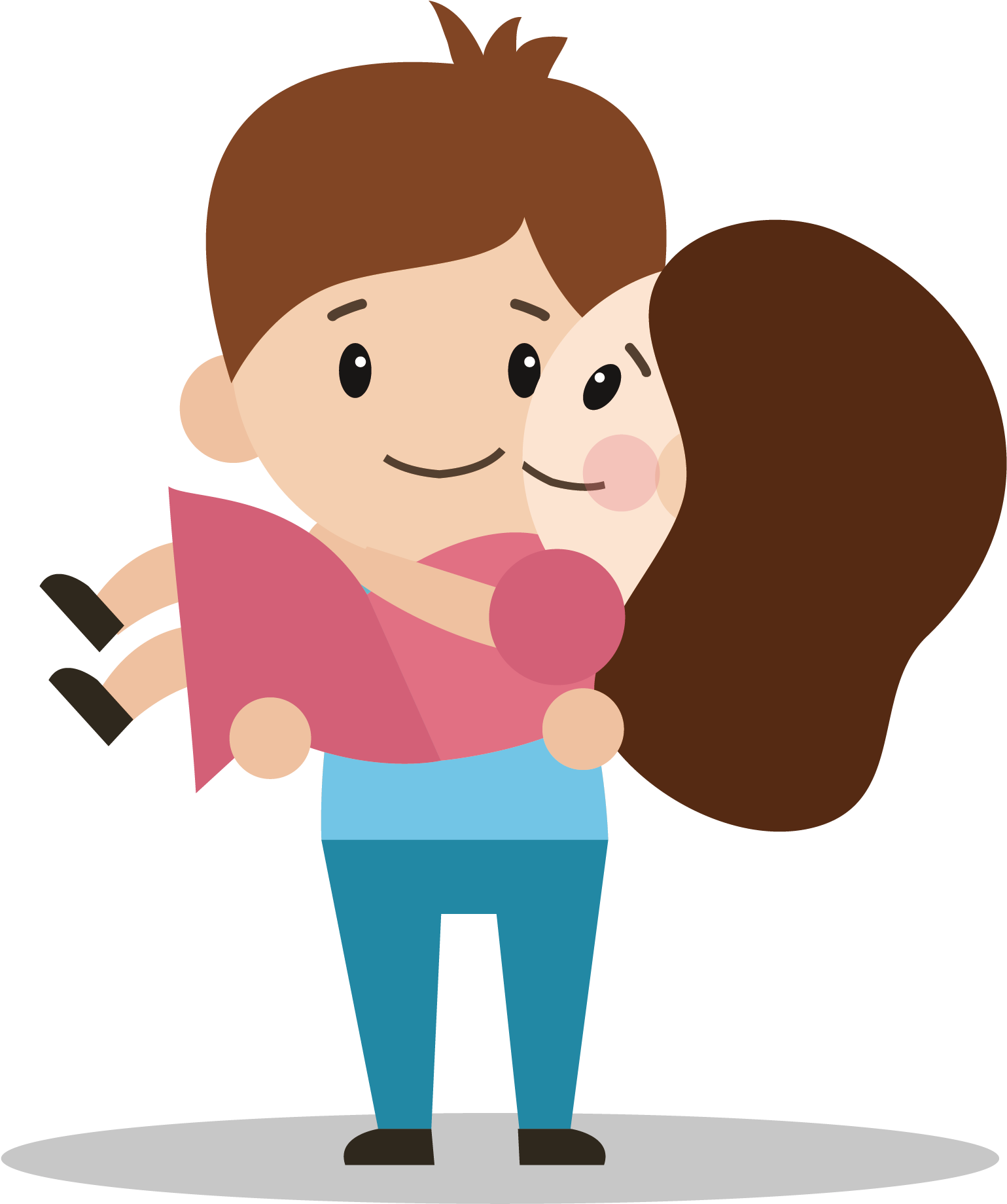 Cartoon Significant Other - 公主 抱 卡通 (2647x2480)