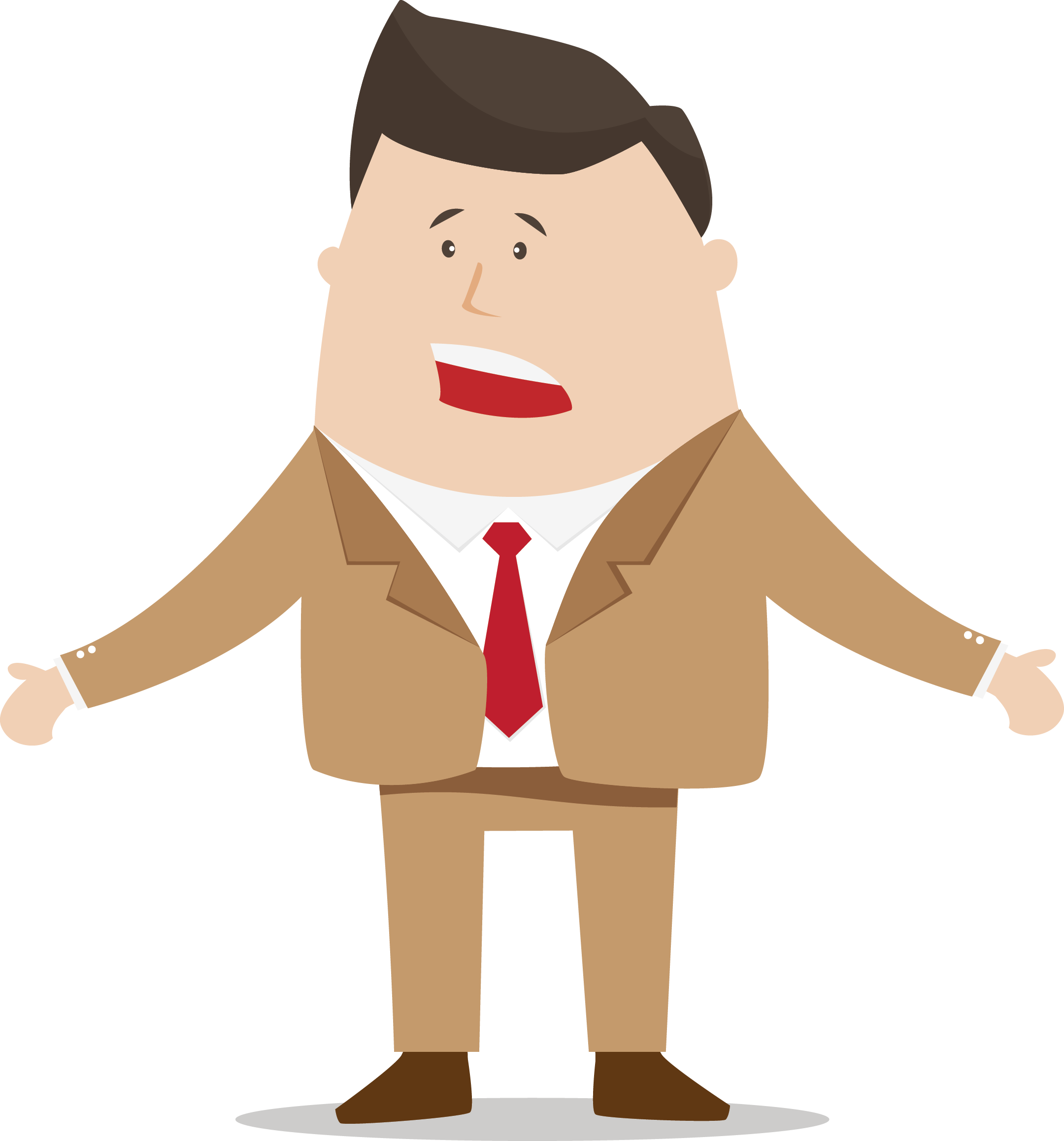 Cartoon Businessperson Clip Art - Cartoon Businessperson Clip Art (2160x2317)