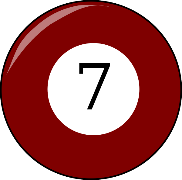 7 Ball Clip Art At Clker - Angers Cathedral (600x592)