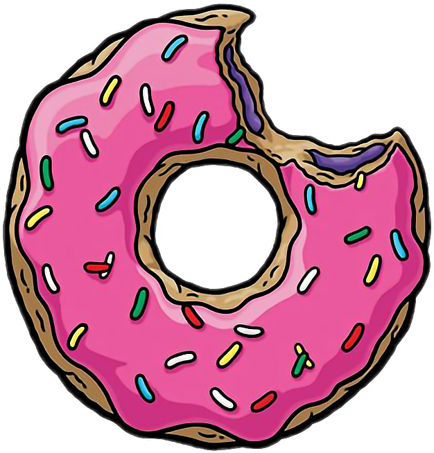 Tapped Out Homer Simpson Donuts Coffee And Doughnuts - Donuts Png (626x654)