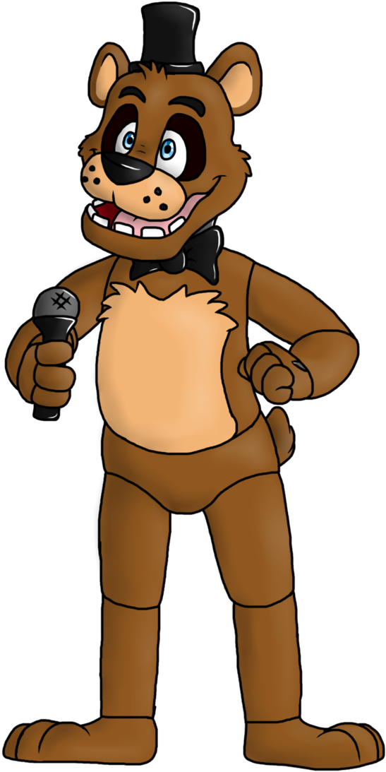 Drawing - Five Nights At Freddy's (697x1145)