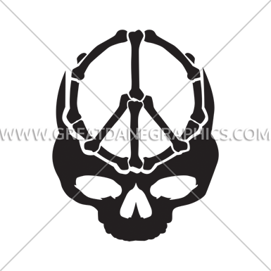 Peace Skull - Symbol In Our Society (385x385)