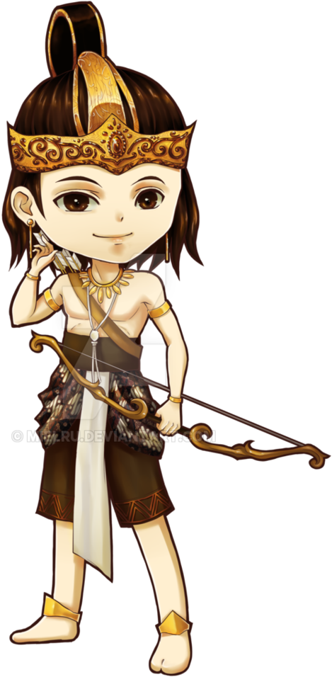 Arjuna Chibi By Mielru - Arjuna (752x1063)