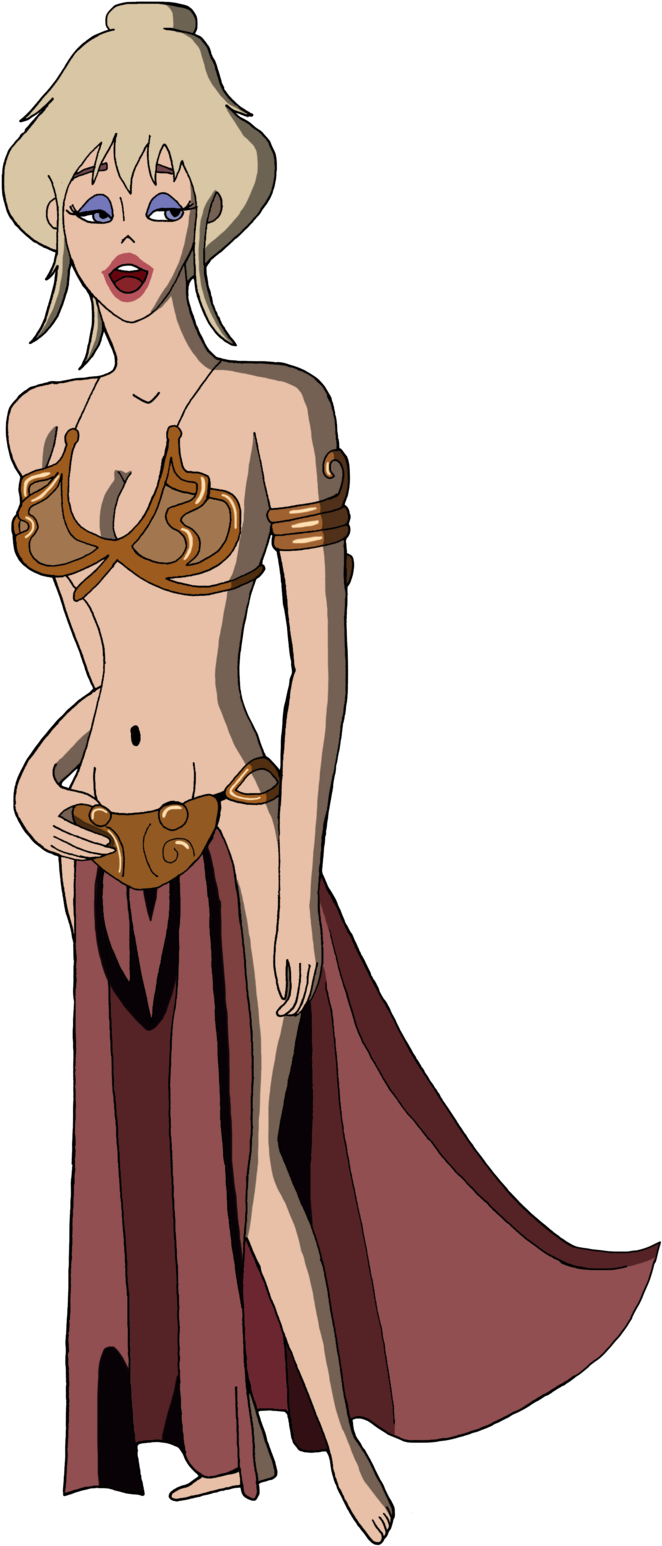 Renthegodofhumor Holli Would As Slave Leia By Renthegodofhumor - Holli Would (1024x1677)