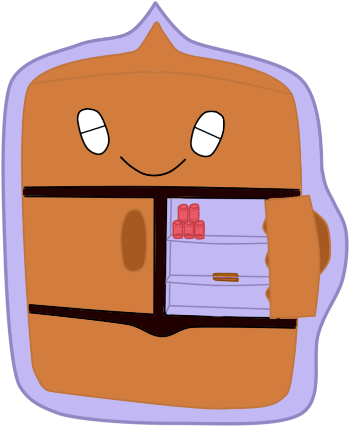 Fridge Rotom By Xarkahn - Cartoon (894x894)