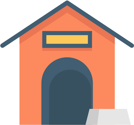 Dog House Free Icon - Law (512x512)