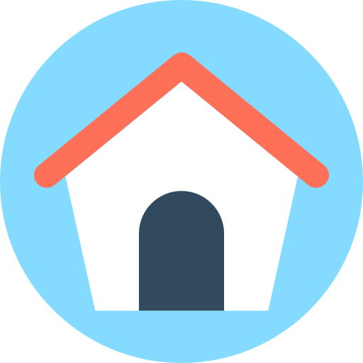 Dog House Free Icon - House (512x512)