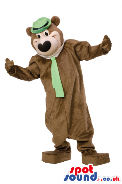 Popular Cartoon - Yogi Bear Mascot Costume (600x600)