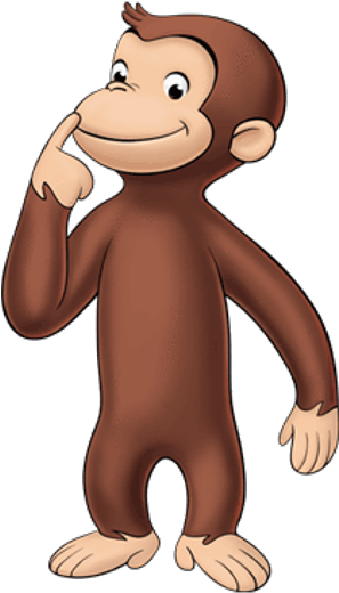 Curious George Cartoon Images Are Free To Copy For - Curious George Cartoon (600x600)