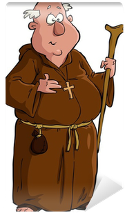 Monk Clipart (400x400)