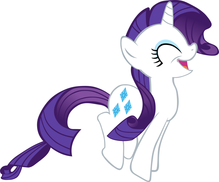My Little Pony Friendship Is Magic Wiki - My Little Pony Rarity Happy (900x747)