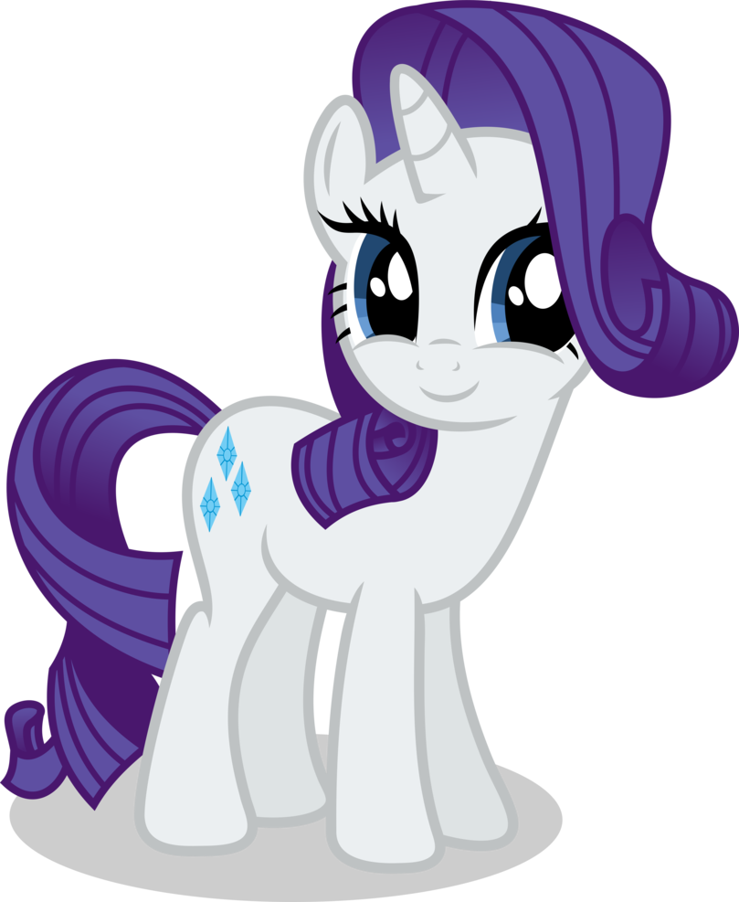 Mlp Fim Rarity Vector By Luckreza8 - Rarity My Little Pony (809x987)