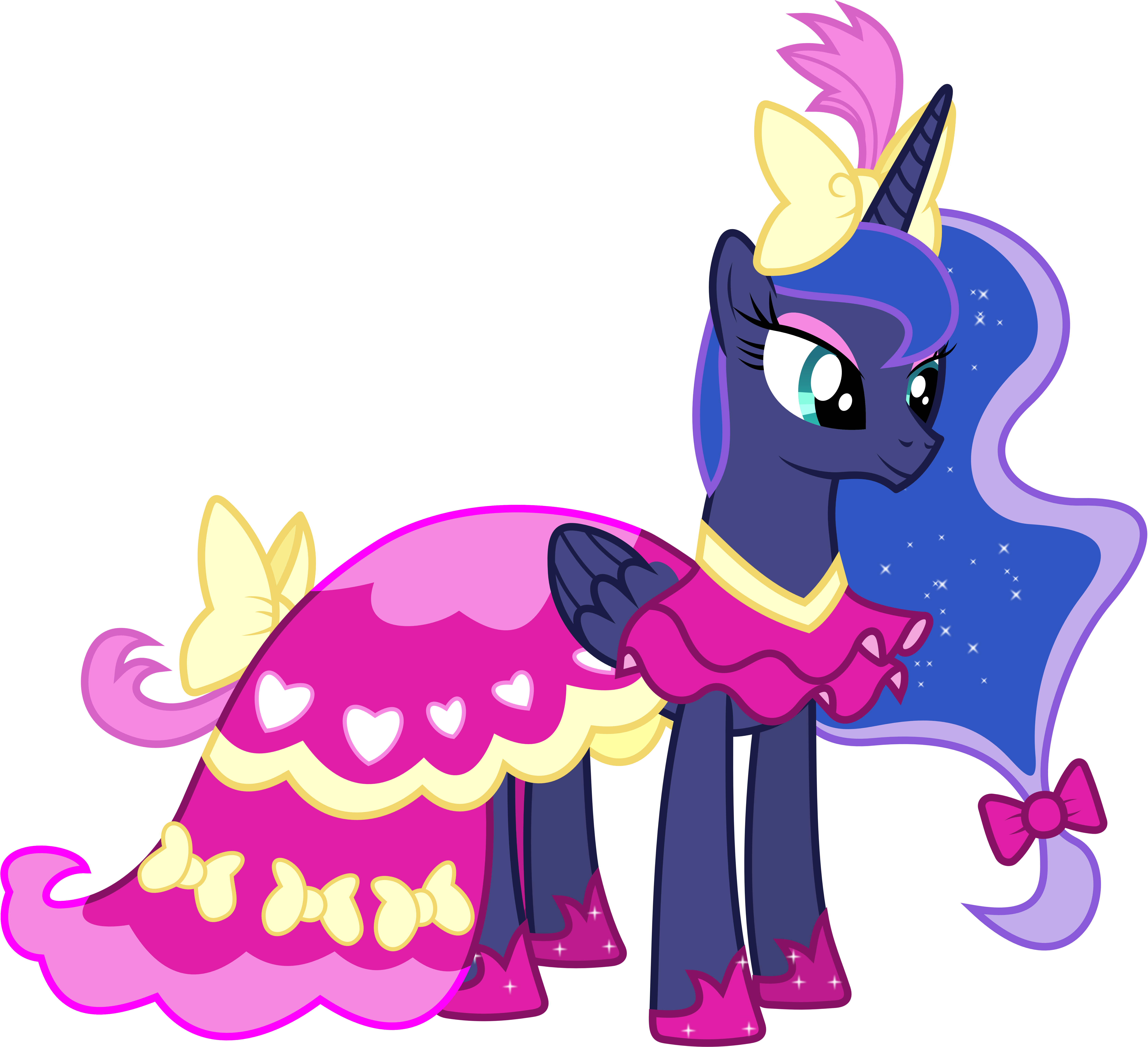 Princess Luna's Dress - My Little Pony Princess Luna Dress (6700x6110)