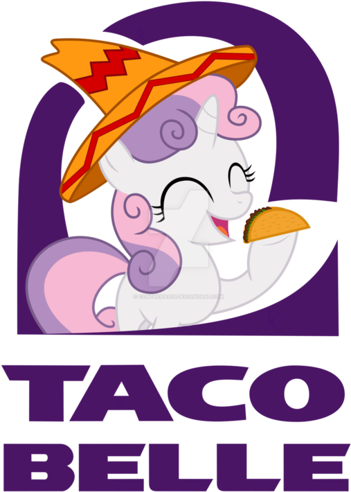 Taco Belle By Contreras19 - My Little Pony Taco Bell (894x894)