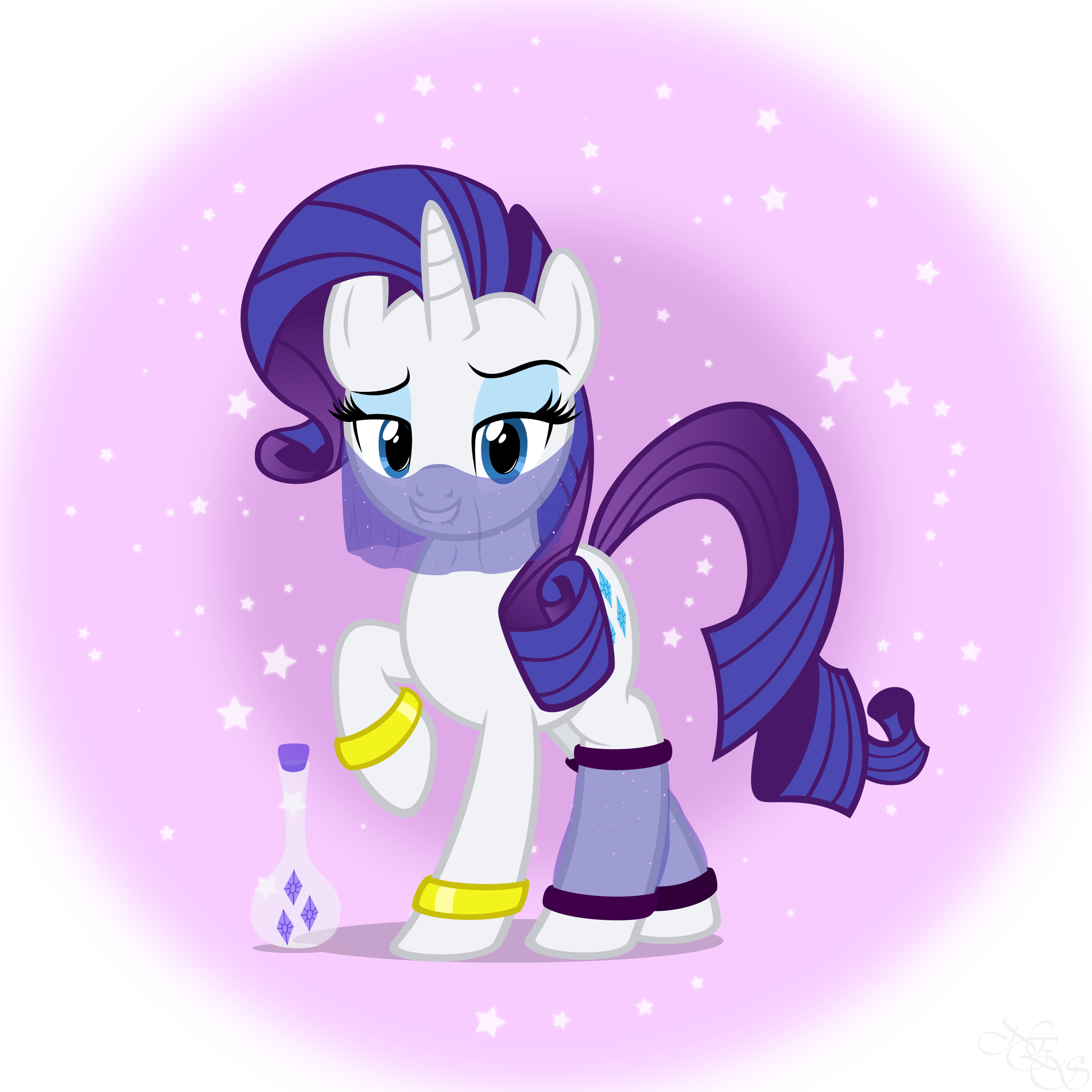 Genie Rarity - My Little Pony: Friendship Is Magic (2500x2500)