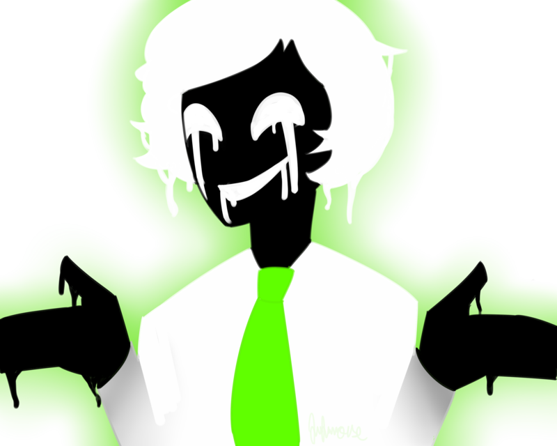 Charismatic Eldritch Ink Demon By Jujumouse - Illustration (800x640)