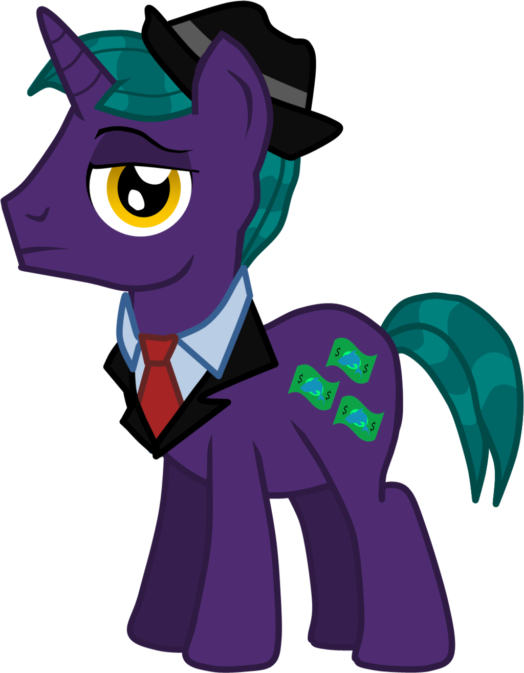 Mlp Oc Villains - My Little Pony Mafia Oc (1024x1315)