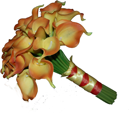 Round Calla Lily Bridesmaids Bouquet - Bud (760x460)