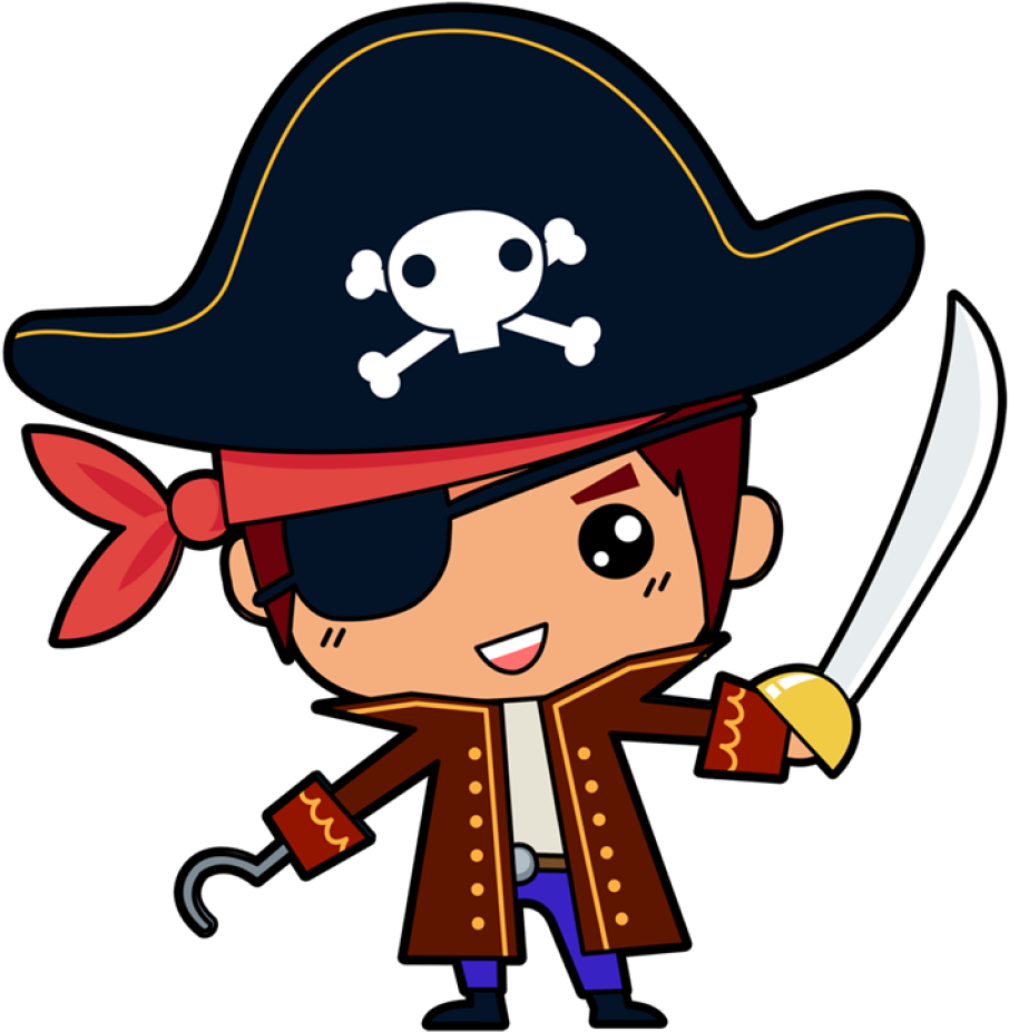 Pirate Clipart Free Pirate Free To Use Cliparts Clipartix - Pirate Png (1024x1024)