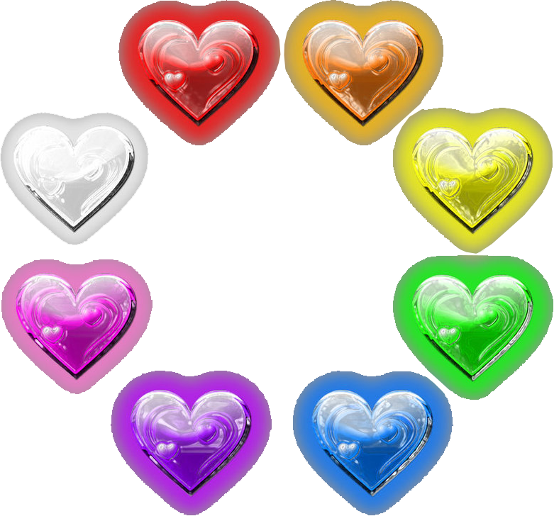 The Pure Hearts Are Eight Sacred Hearts Created By - Super Paper Mario Pure Hearts (781x728)
