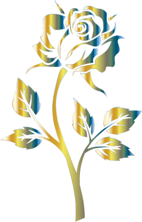 Medium Image - Blue Rose No Background (493x771)