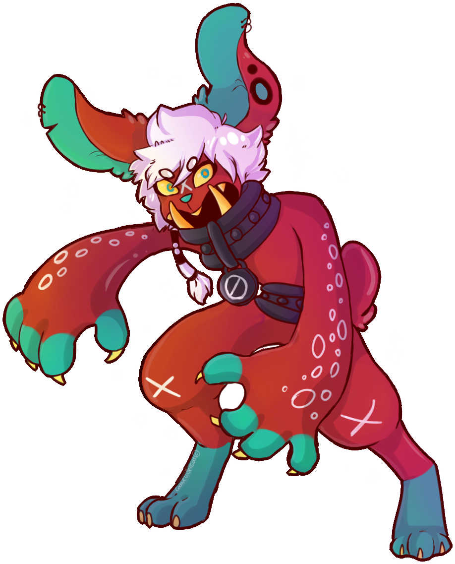 Moster Bun By Mindless-kitten - Cartoon (1024x1224)