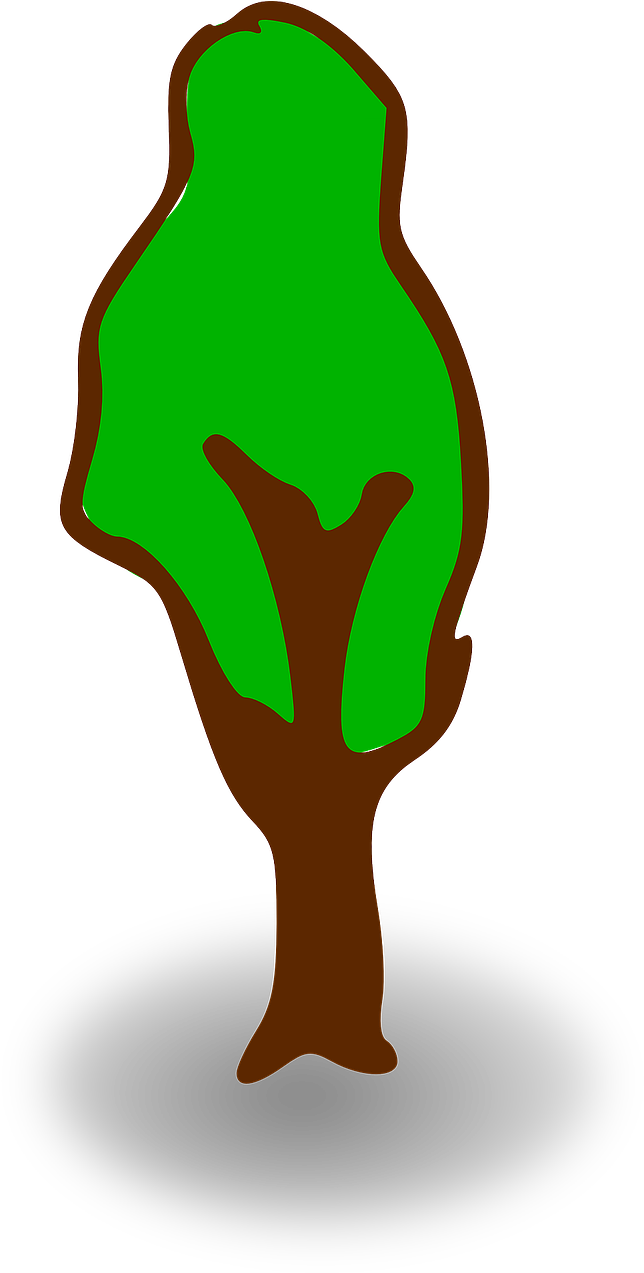 Tree Map Symbol Environment Png Image - Symbol Of Tree In Map (668x1280)