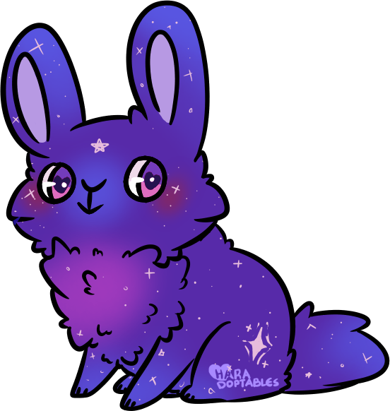 Galactic Bun Adopt [open] By Haradoptables - Cartoon (552x582)