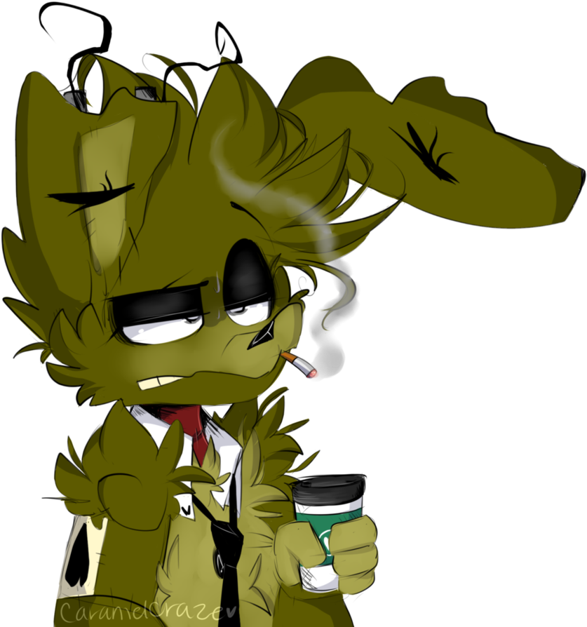 By Caramelcraze - Caramelcraze Springtrap (868x921)