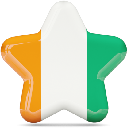 Illustration Of Flag Of Cote D'ivoire - Les Star Du Sènègal (640x480)