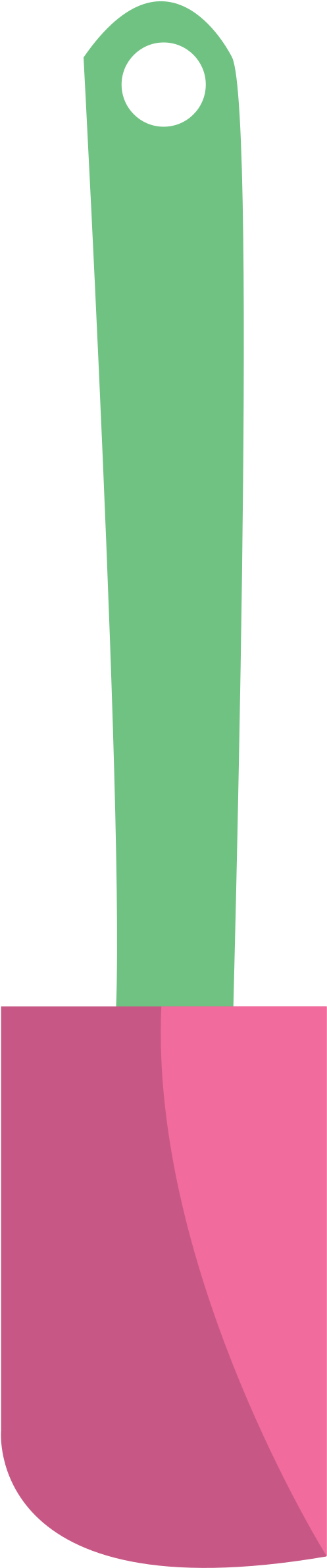 Big Image - Spatula Clipart (560x2400)