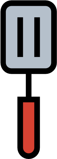 004 Spatula Icon - Food (512x512)