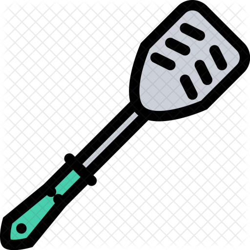 Grill, Spatula, Food, Drink, Cook, Kitchen Icon - Cooking (512x512)