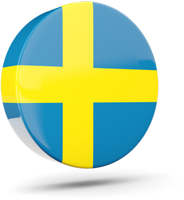 Illustration Of Flag Of Sweden - Png Sweden Round (640x480)