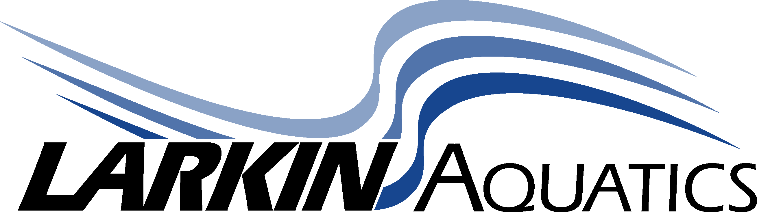 Larkin Aquatics Logo - Larkin Aquatics (2618x734)